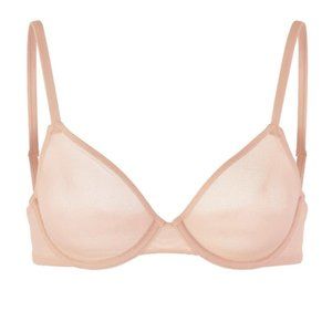 SKIMS MESH UNDERWIRE BRA, Clay, 38C